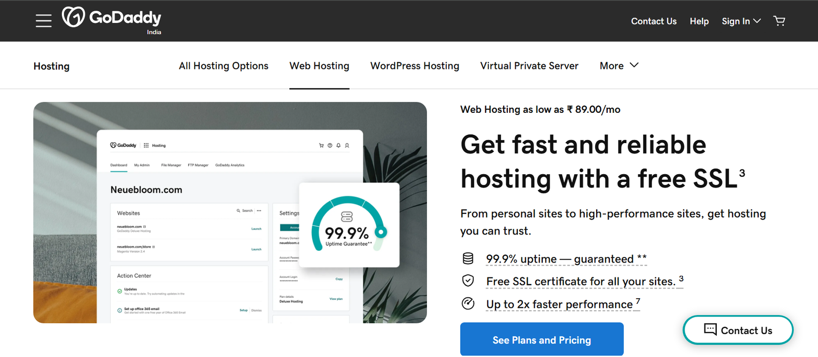 bluehost vs godaddy