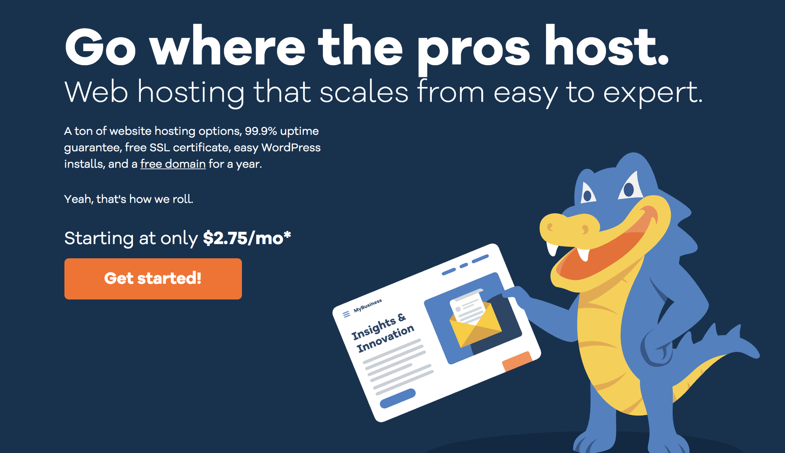 godaddy vs hostgator